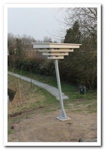 nestkasten op ooghoogte